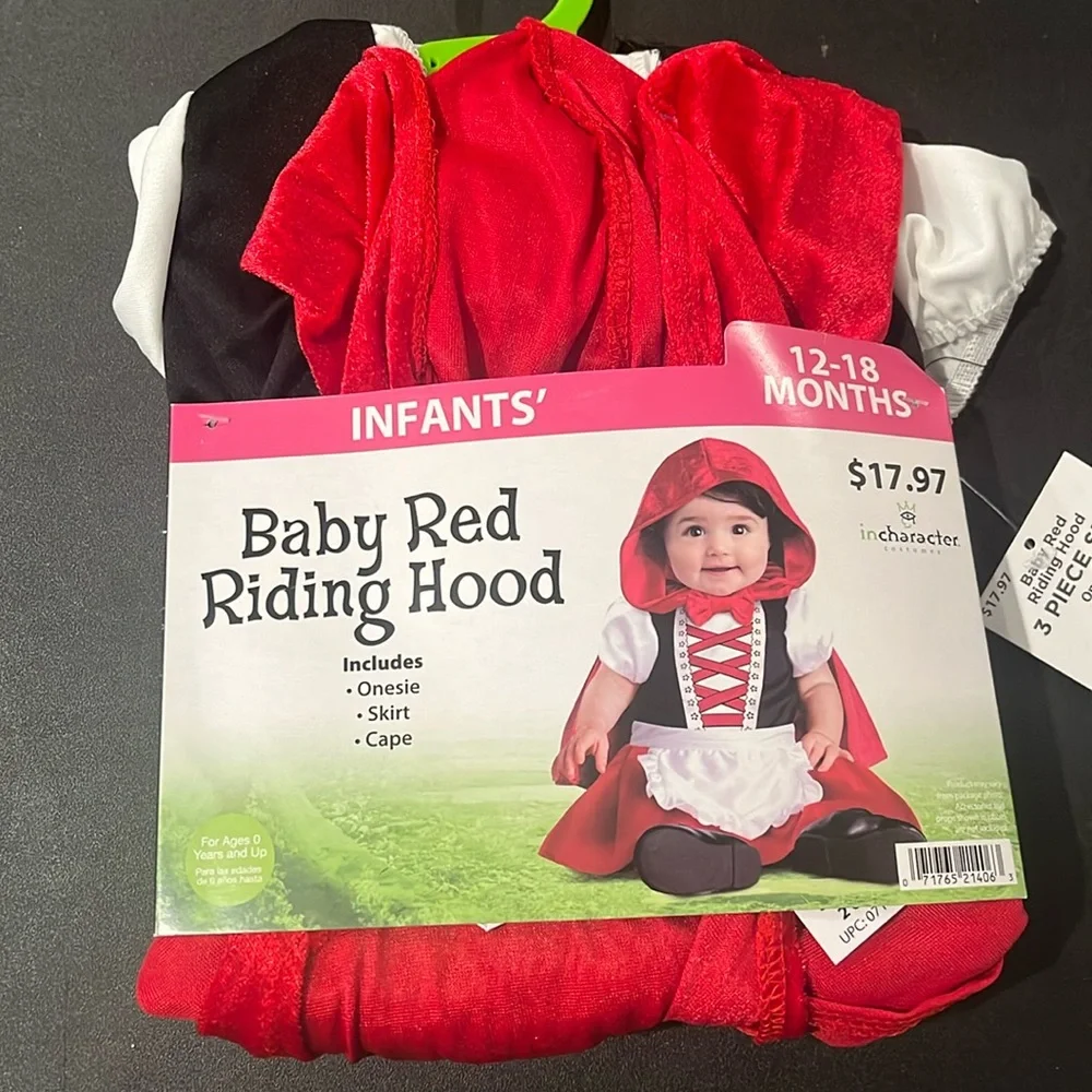 Red Riding Hood Baby costume